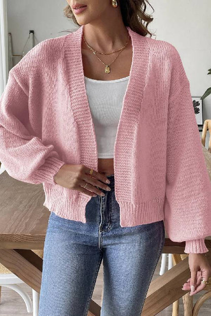 Trend Lantern Sleeve Simple Coat