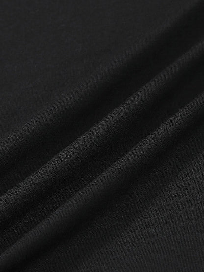 Stylish Color One-shoulder Long Sleeves T-shirt Top