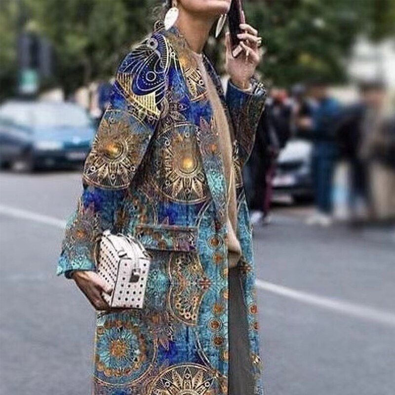 Liza Plaid Coat