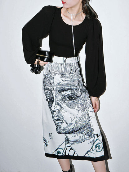 Da Vinci Top & Skirt