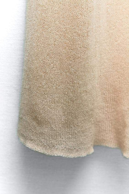 Alva Knit Strapless Maxi Dress