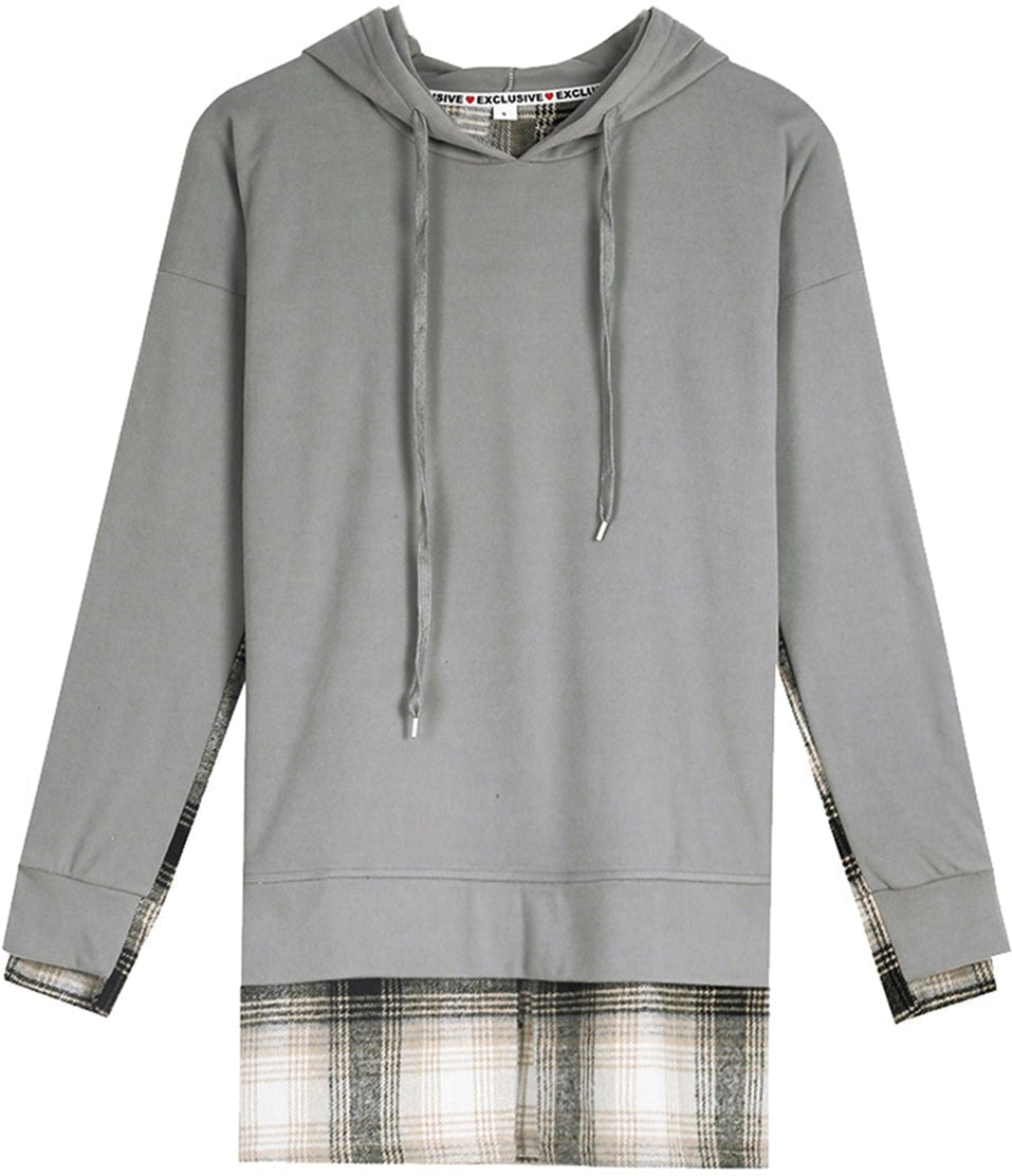 JO | Comfortable long-sleeved patchwork sweatshirt