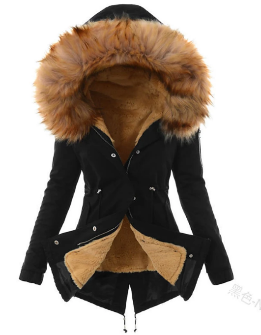 JO | elegant winter coat made of faux fur