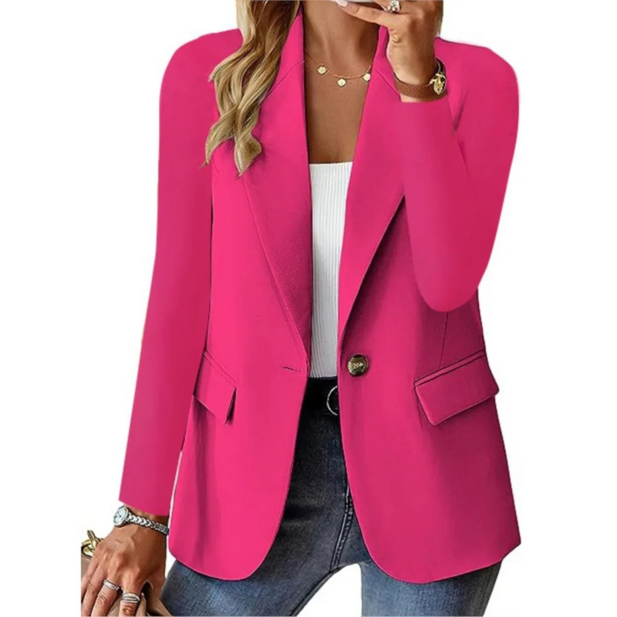 JO | Casual long-sleeved women's blazer
