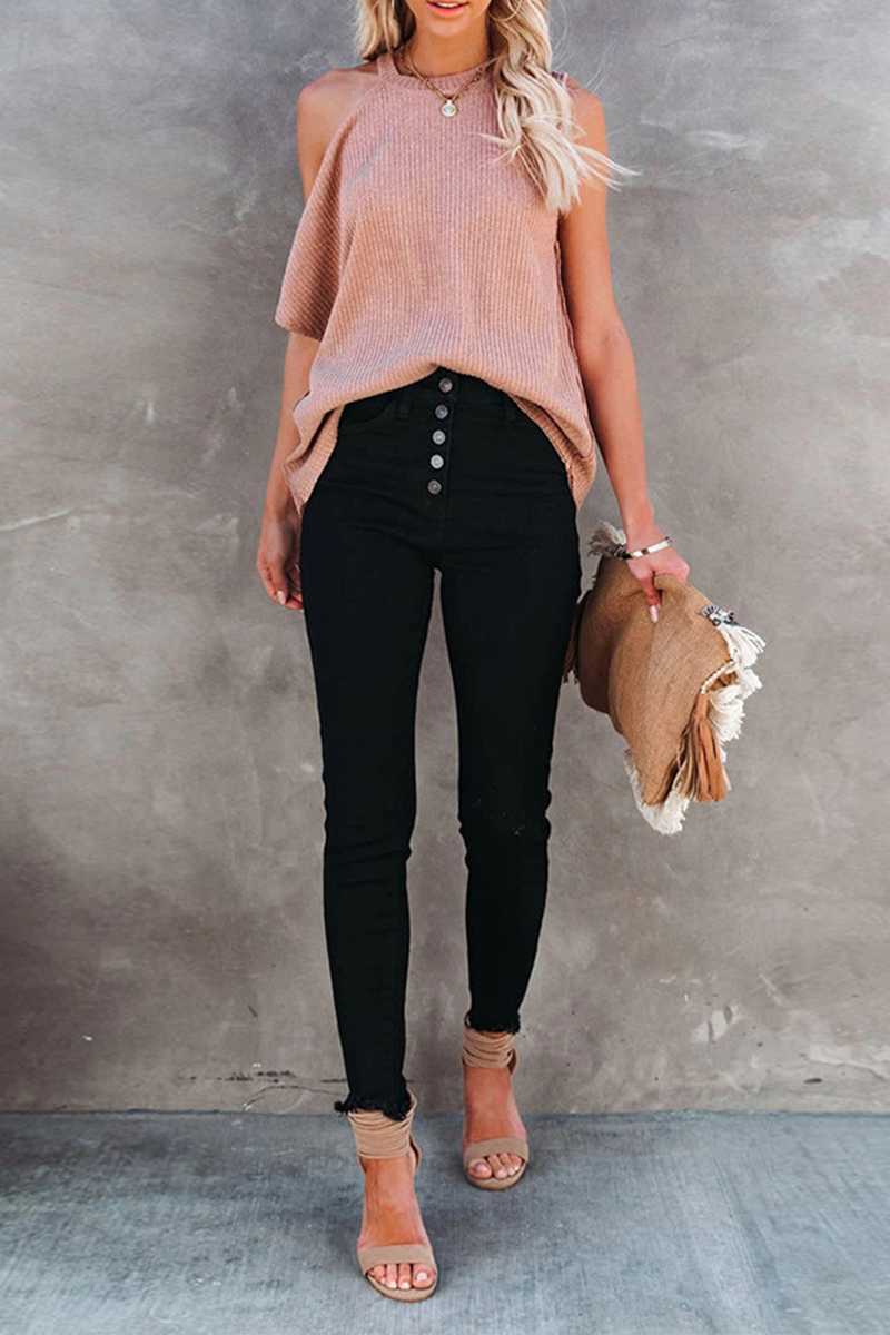 Patchwork O Neck T-shirts
