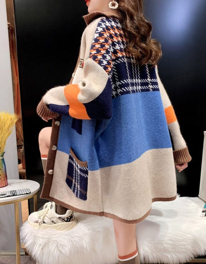 Emily Colorblock Cardigan