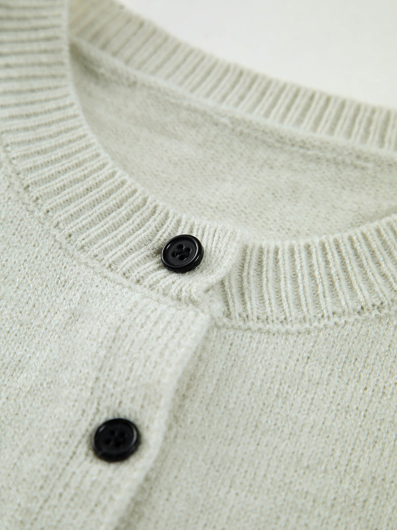 Button Up Sweater Vest
