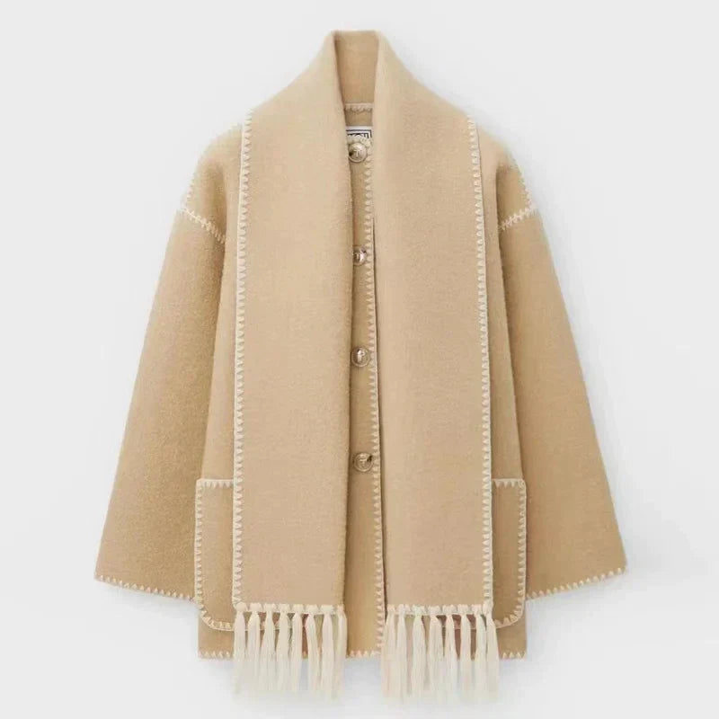 JO | Timeless tassel coat for women