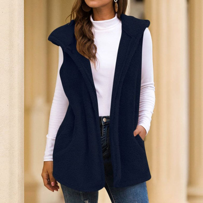 JO | Sleeveless fleece jacket