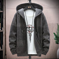 Men's Vintage Knitted Cardigan Thickened Warm Jacket artswardrobe