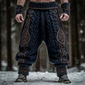 Men's Viking Tribal Celtic Knot Art Knit Pants artswardrobe