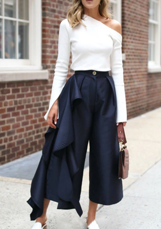 Ellen Ruffles Pants