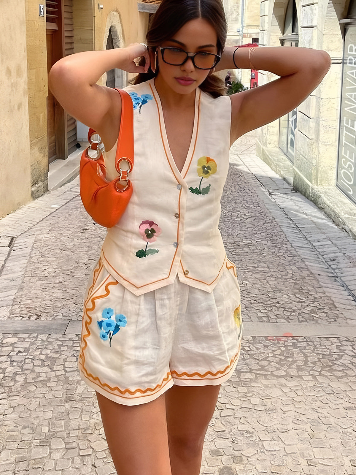 Print Tank Shorts Set