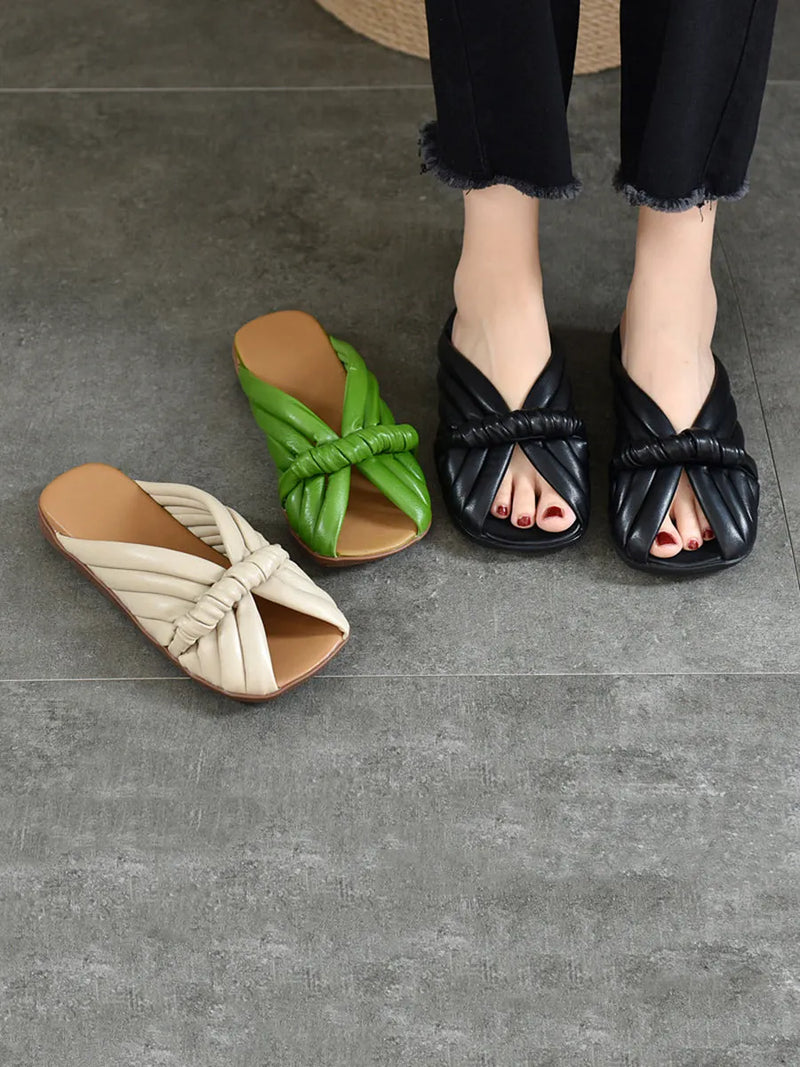 Vintage Style Slippers with a Modern Fit
