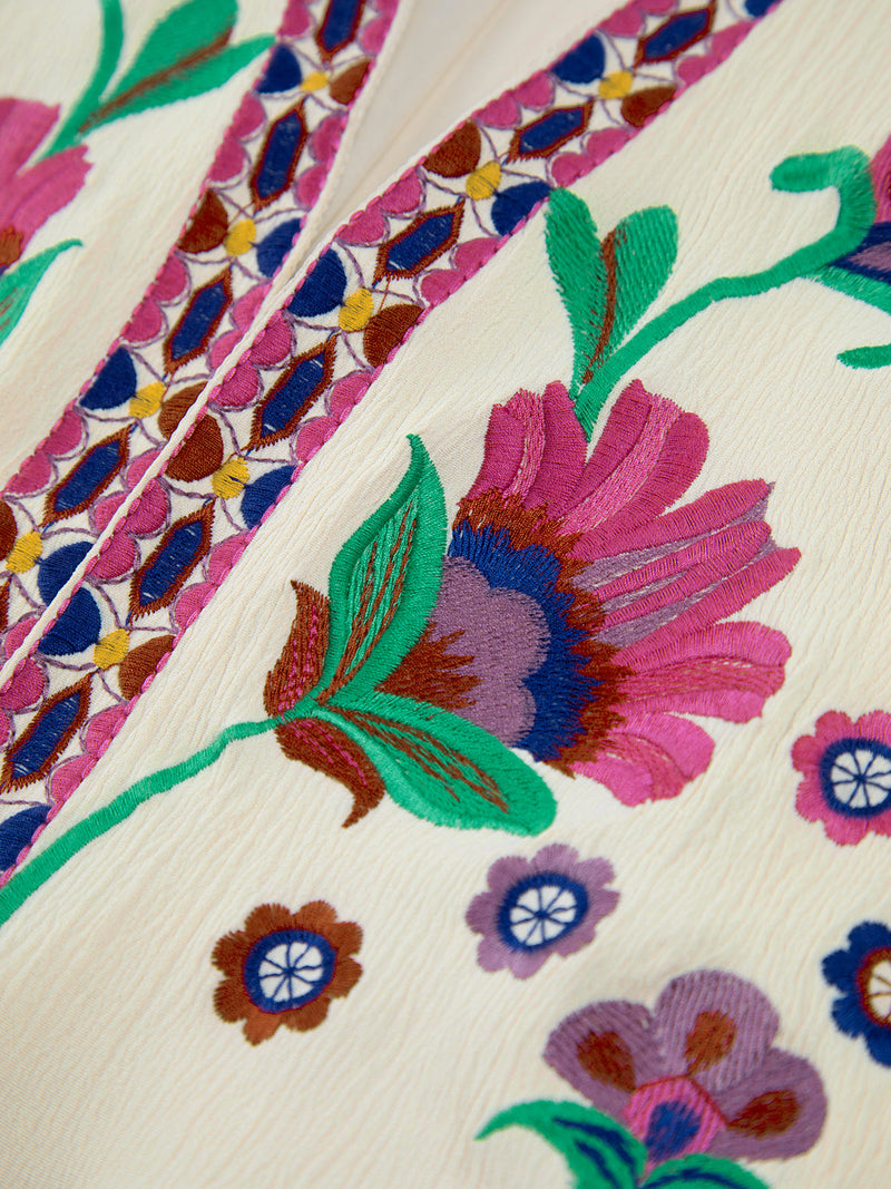 Embroidered Vest