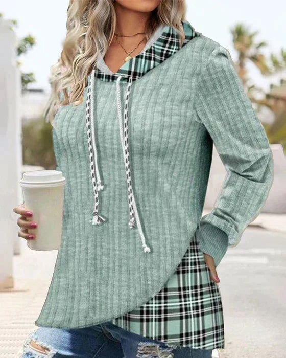 JO | Checked hoodie