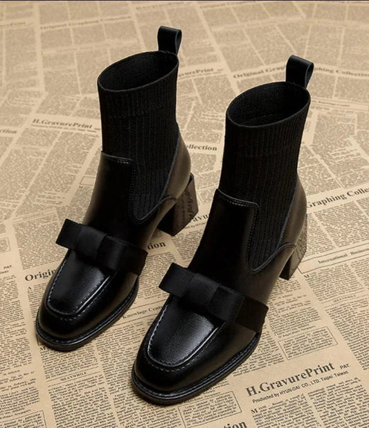 Grace Bow Boots
