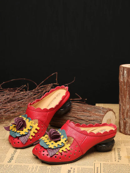 Classic Vintage Sandals with a Flattering Fit