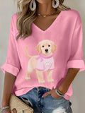 Comstylish Women's Casual Animal T-shirt