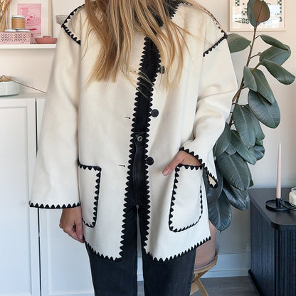 Nordic Coat With Scarf