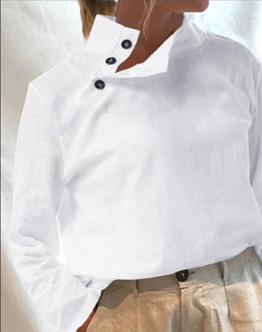 Cemila Linen Blouse
