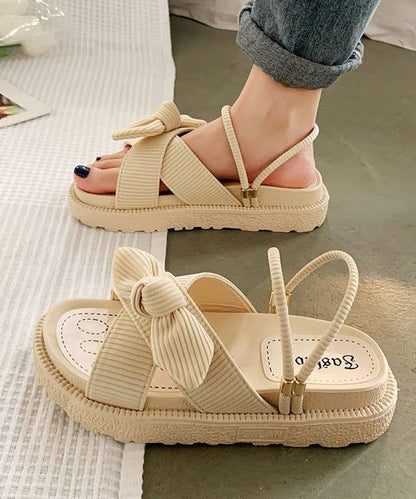 Green Platform Stylish Splicing Slide Sandals Peep Toe Uu015