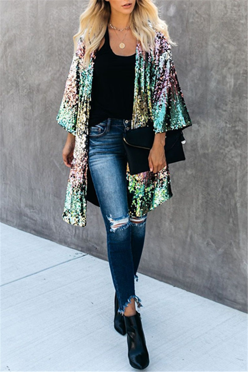 Flare Sleeve Coat