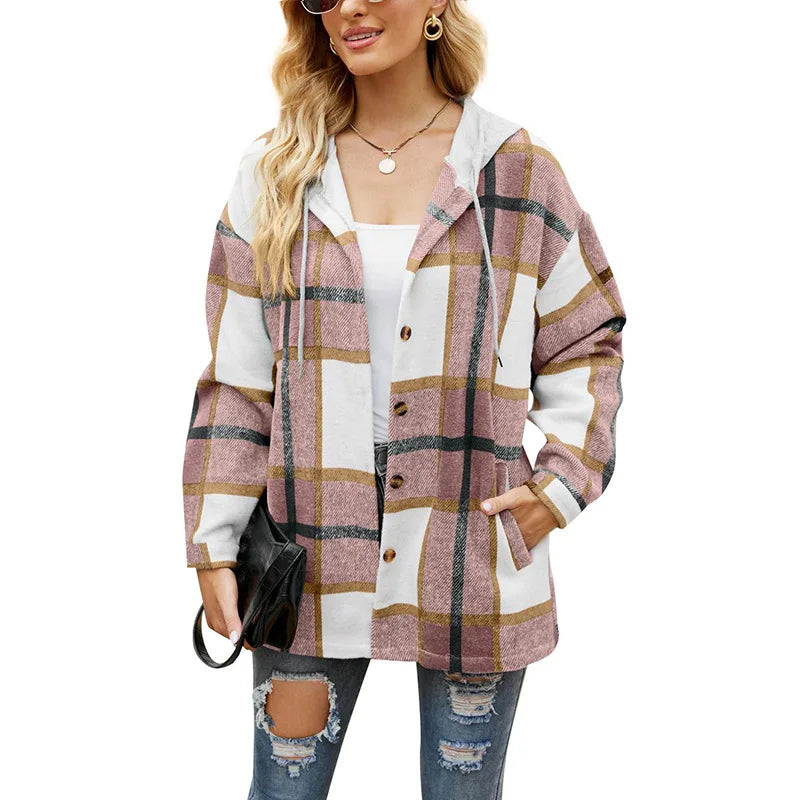 JO | Classic flannel jacket for women