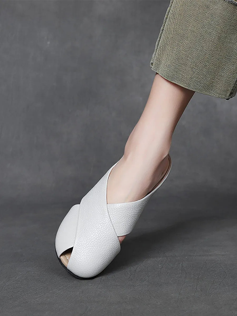 Subtly Elegant Slippers with a Refined Vintage Look