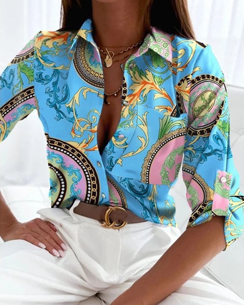 KS | Modern and fashionable winter blouse