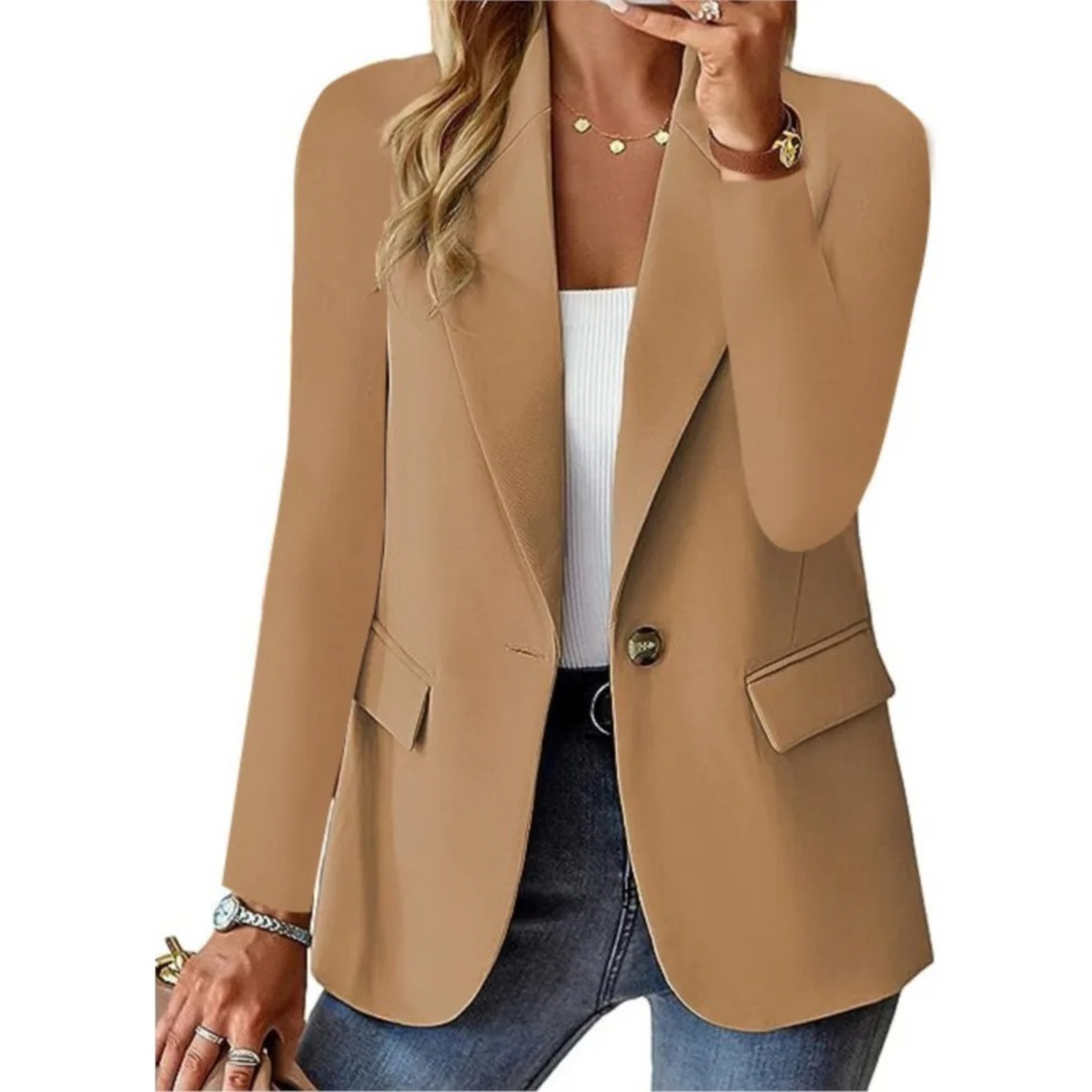JO | Casual long-sleeved women's blazer