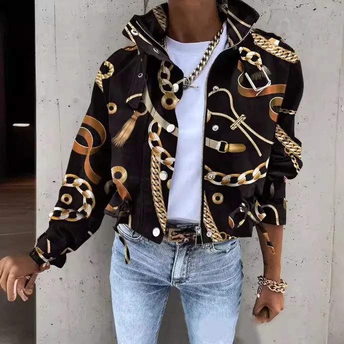 JO | Modern drawstring jacket for women