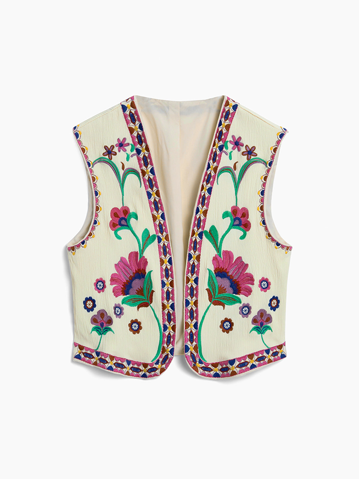 Embroidered Vest