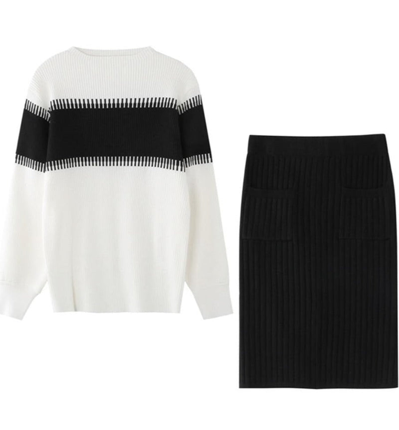 Larra Sweater & Skirt Set