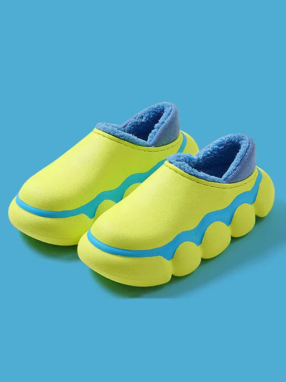 Indoor Going Out Non-slip Keep Warm Waterproof Flat Shoes