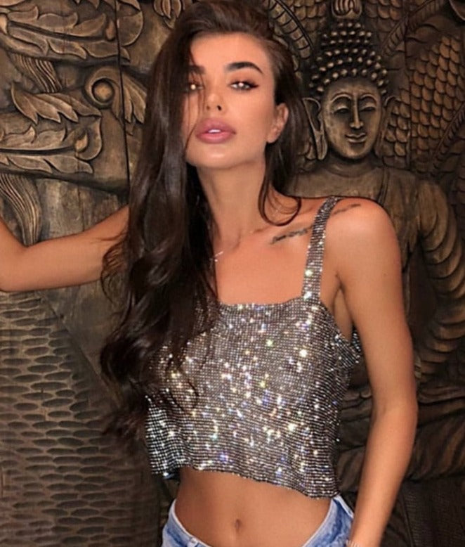 Wendy Rhinestones Top