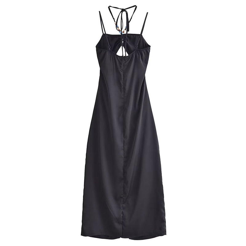 Niche Design Camisole Dress Summer Slim Fit Sheath Dress