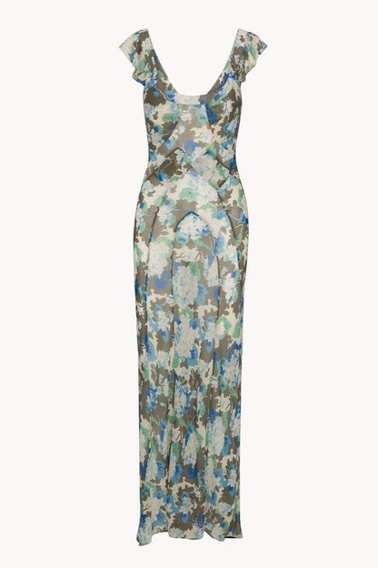 Renata Ruffle Maxi Dress