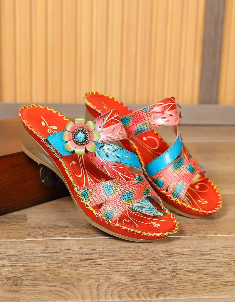 Vintage Inspired Slippers with a Contemporary Edge