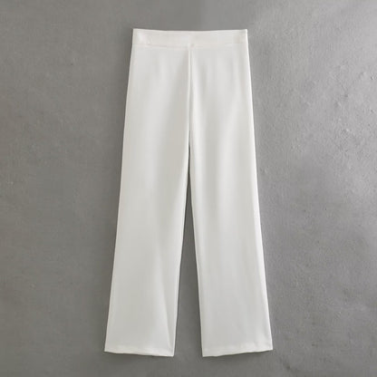 Spring Autumn With Belt Dress Small Blazer High Waist Pants Straight-leg Pants Fashionable Graceful Suit
