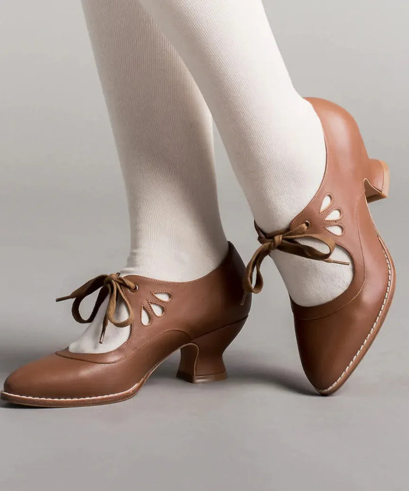 Subtly Elegant Heels with a Refined Vintage Look