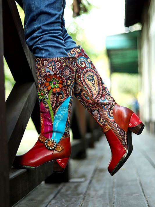 Classic Vintage Boots with a Flattering Fit