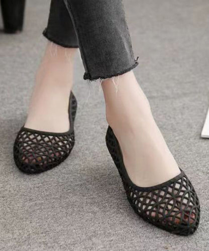 Soft Purple Hollow Out Beach Water Sandals Jj045