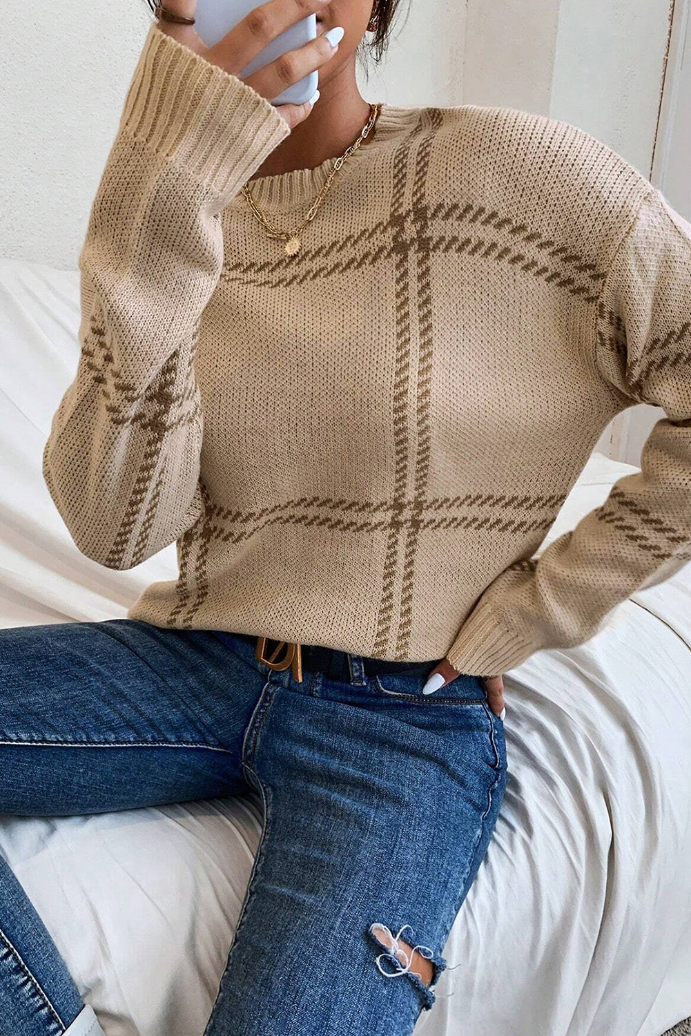 Gracefully Designed Sweater
