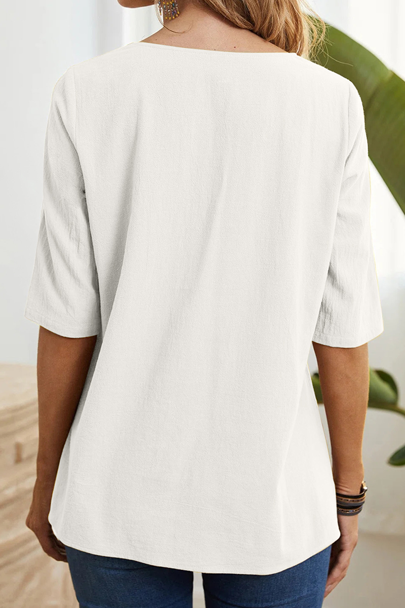 Slit O Neck T-shirts