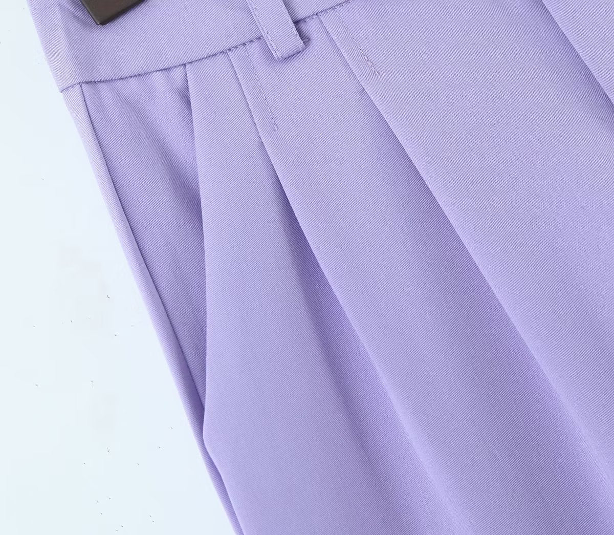 Winter Clothing Short Small Tank Top Top High Waist Buckle Pants Suit Set
