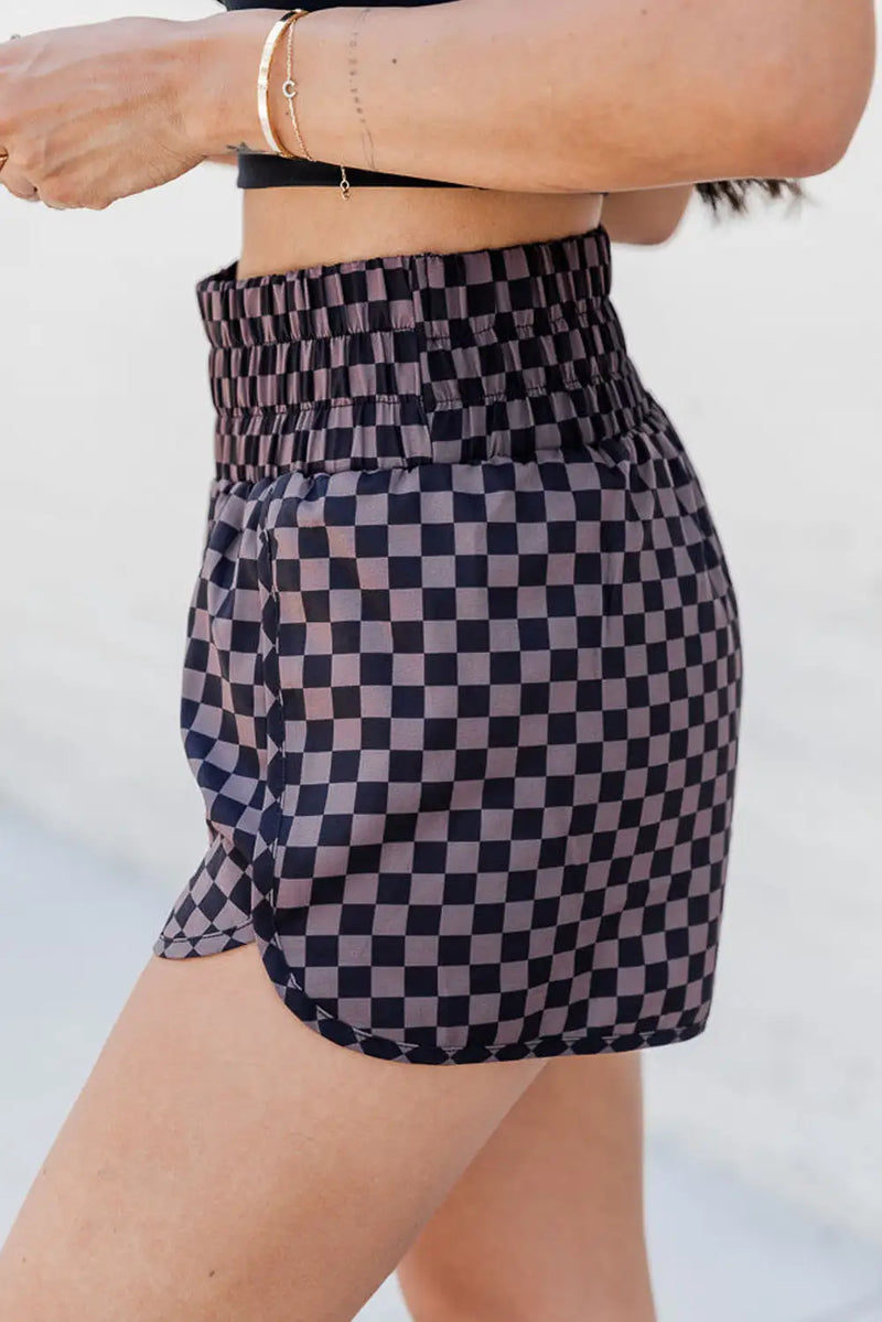 Leopard High Waisted Athletic Shorts 2