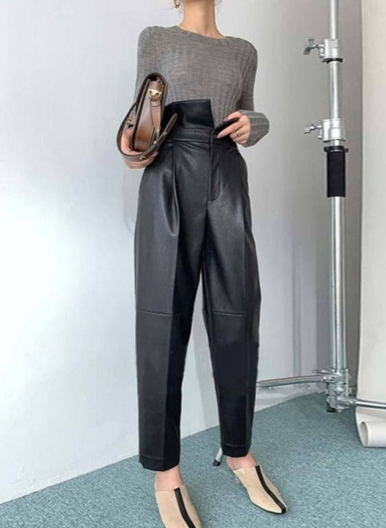 Leisa Leather Pants