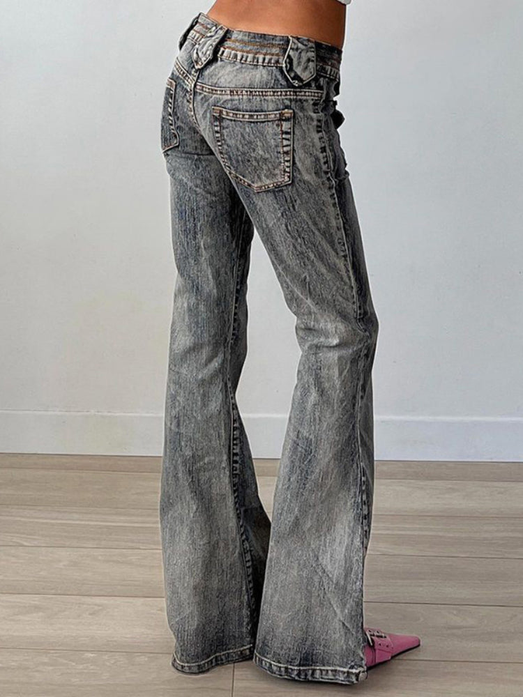 Taruxy Retro High Waisted Jeans Woman Autumn Winter Loose Slouchy Jeans Femme Street Slim Denim Pants Woman Bottomn