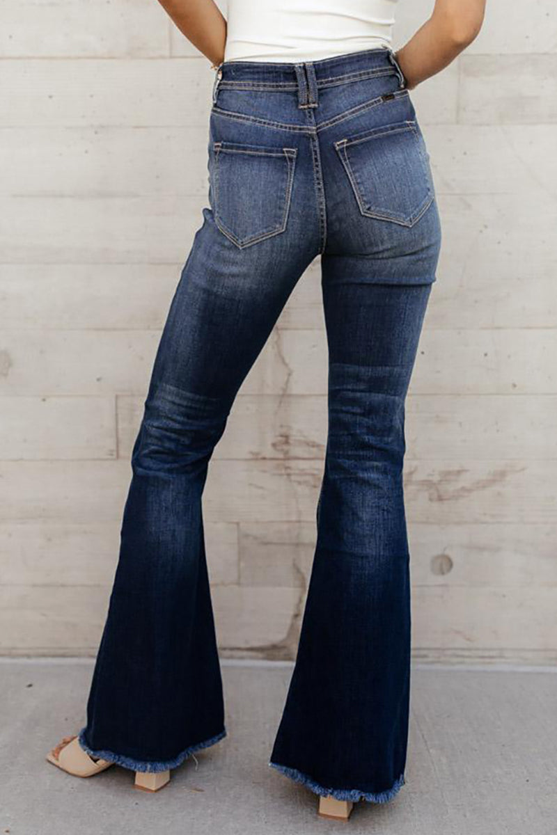 Street Color Straight Denim Jeans